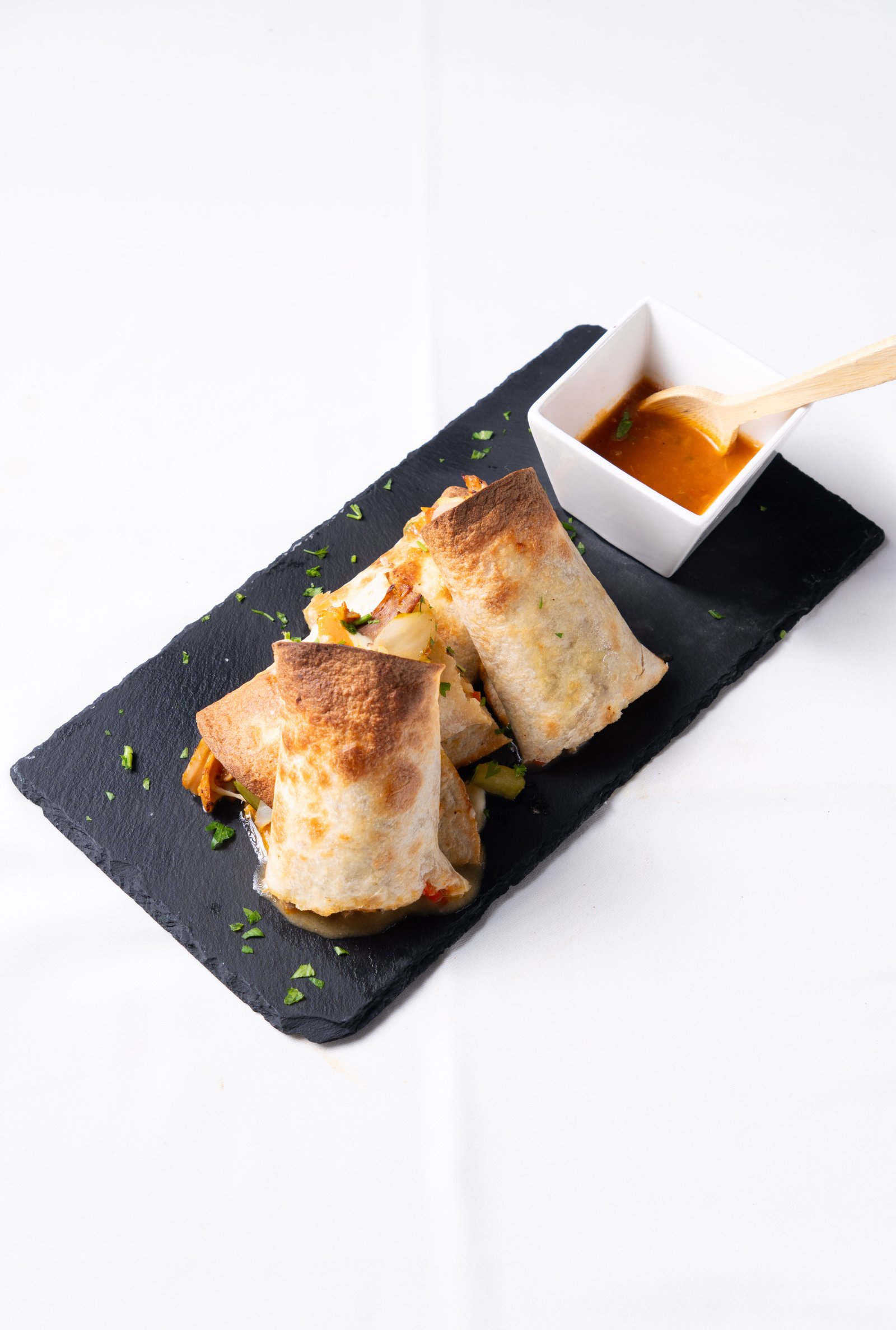 Fajitas de cerdo asado – detalle 2