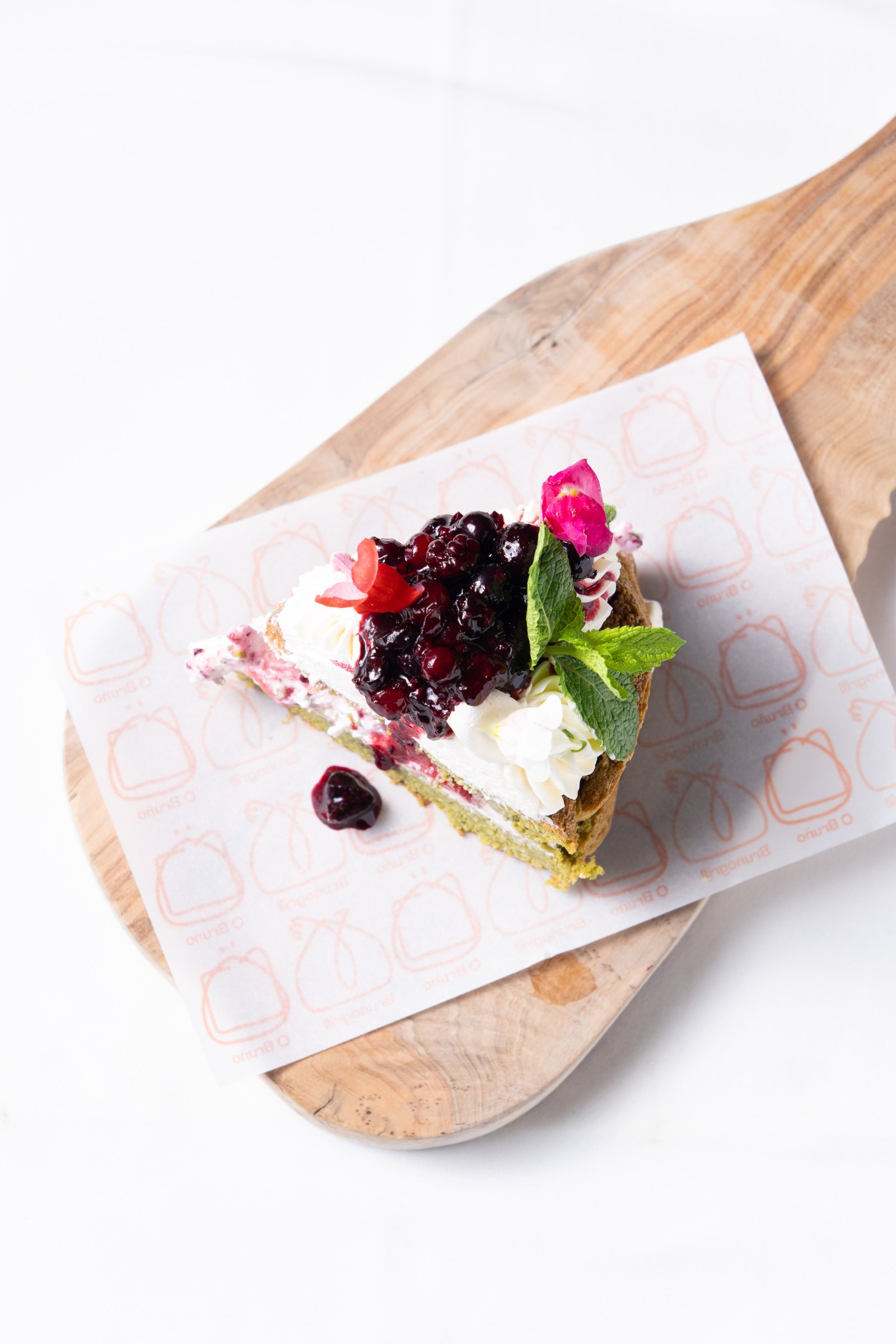 Tarta de pistacho – detalle