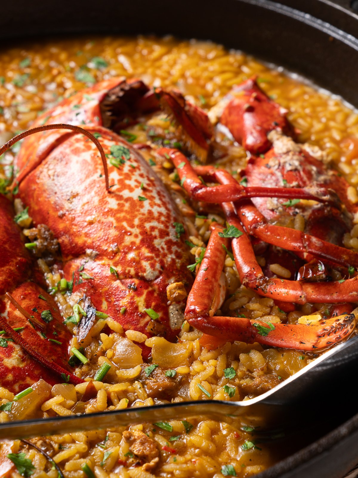 Arroces: paella mixta