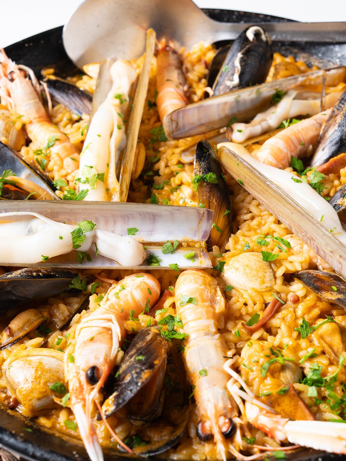 Arroces: paella mixta