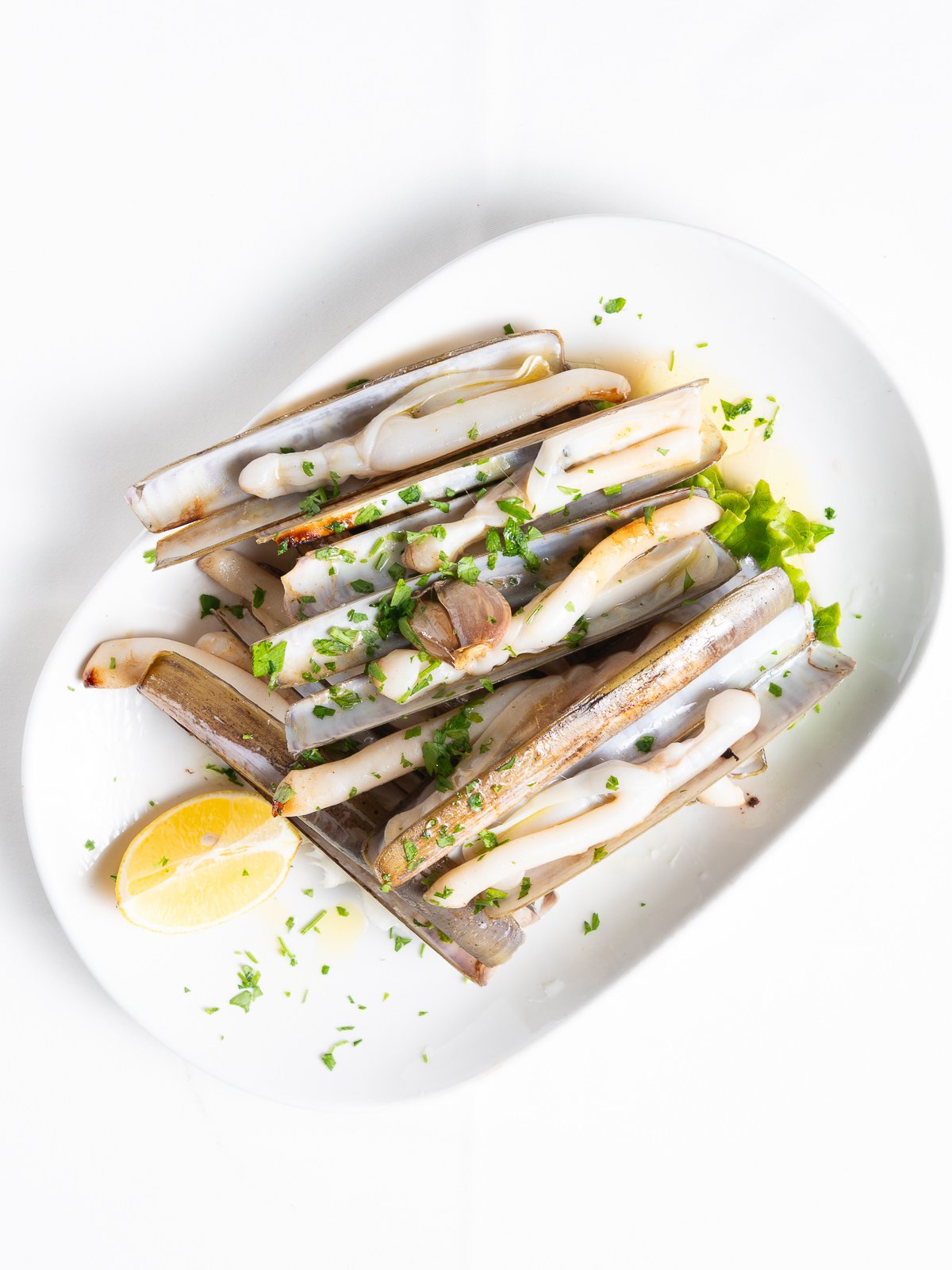 Mariscos: pulpo á feira